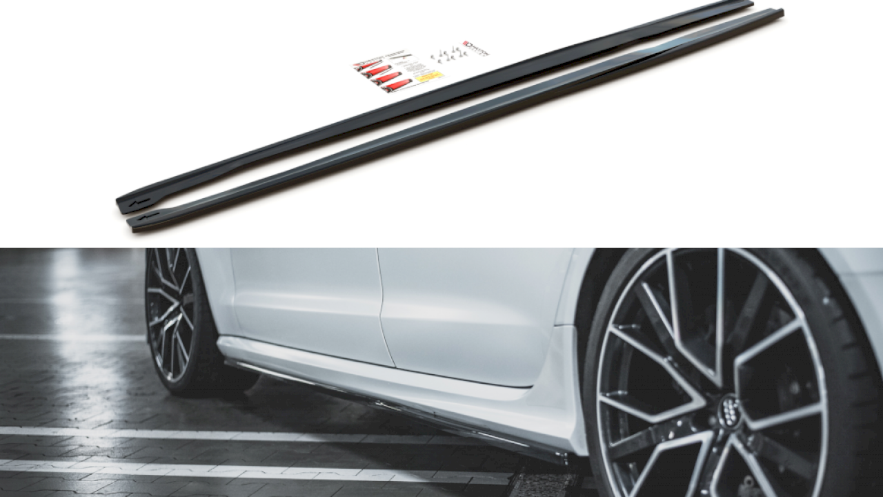 Audi RS6 C7 2013-2018 Sideskirts V2